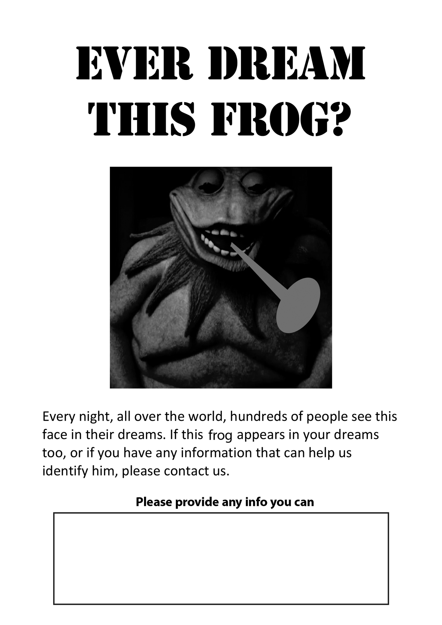 Grombtivity - Ever Dream This Frog?